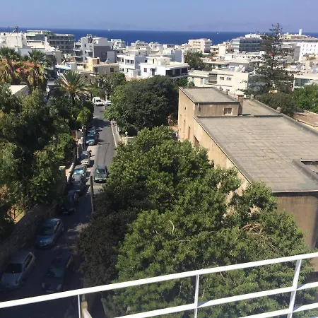 Ferienwohnung Panoramic View - Penthouse Rhodes City Exterior foto
